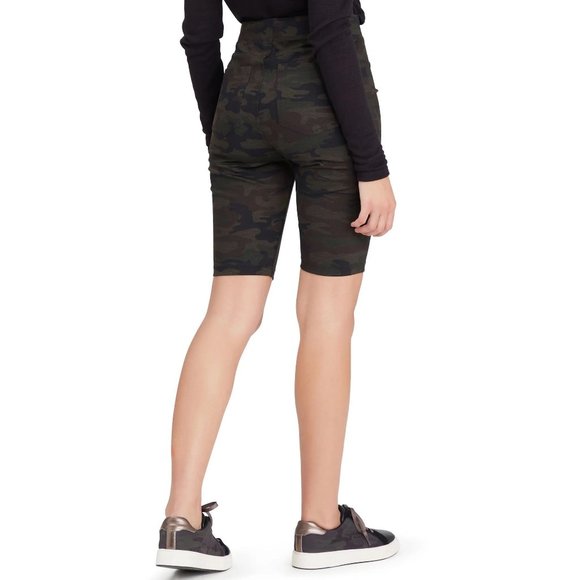 SANCTUARY Runway Bike Shorts - Earth Camo - NWT - Picture 5 of 6